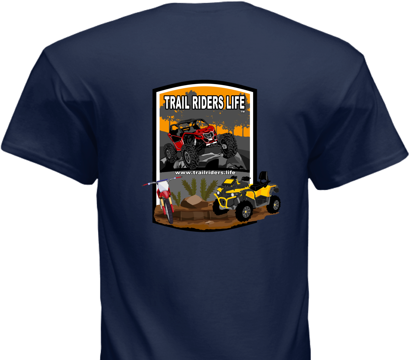 TRL "Crest" T-Shirt in Navy