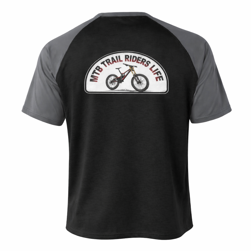 MTB TRL T-Shirt in Black/Gray