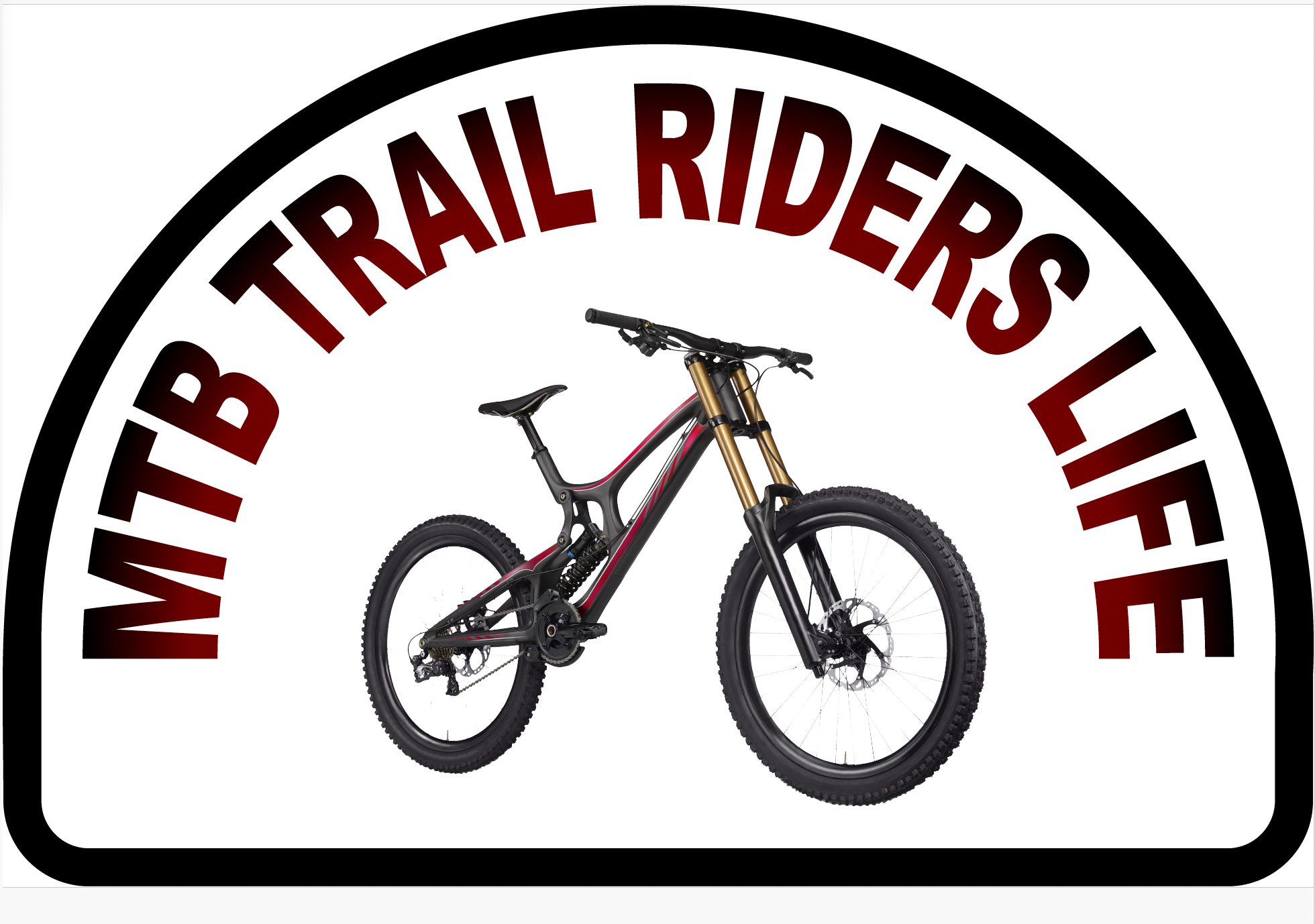 MTB TRL Stickers 3 Pack in 3 sizes!
